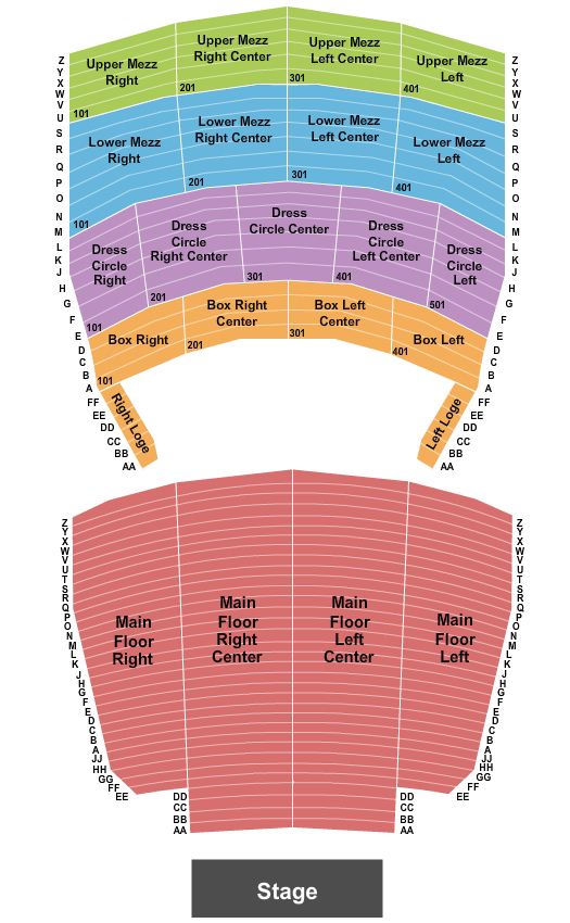 Orpheum Seating Chart Memphis Matttroy
